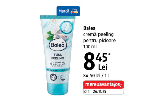 Balea cremă picioare
