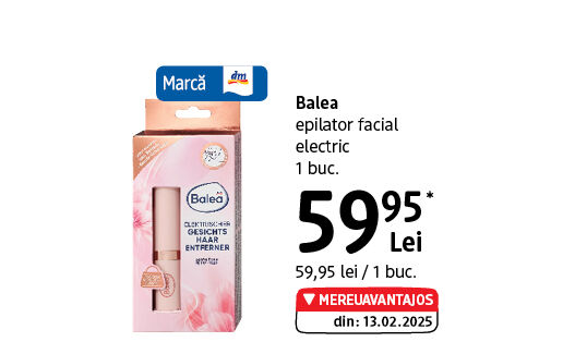 Balea epilator facial