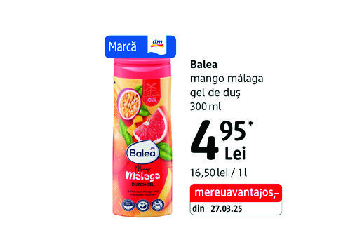 Balea gel de duș