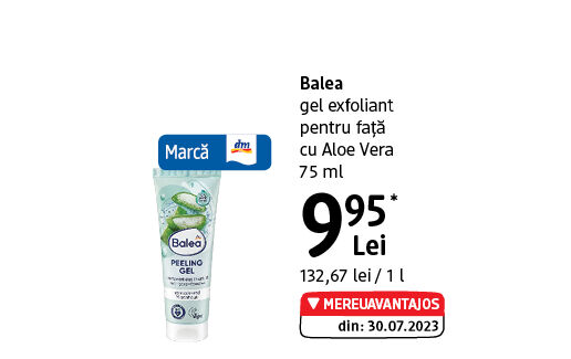 Balea gel exfoliant