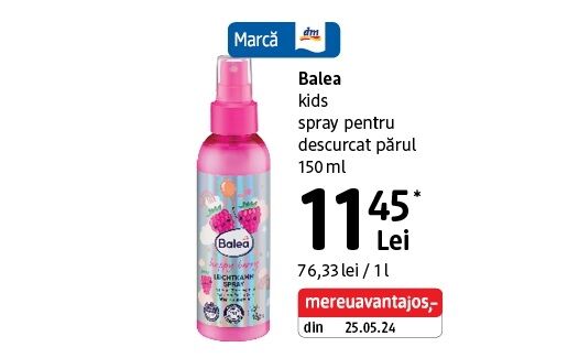 Balea kids spray