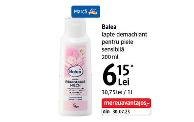Balea lapte demachiant