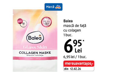 Balea mască de față cu colagen