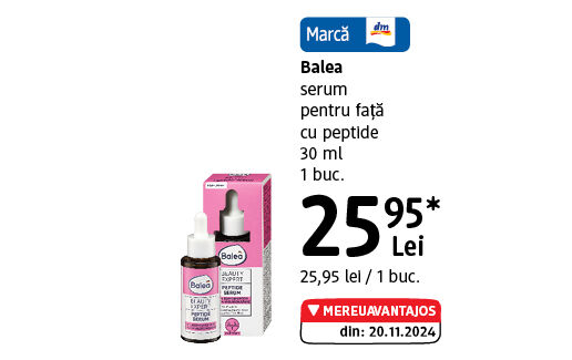 Balea serum pentru față