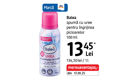 Balea spumă pentru îngrijirea picioarelor