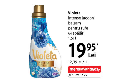 Balsam pentru rufe Violeta Intense Lagoon