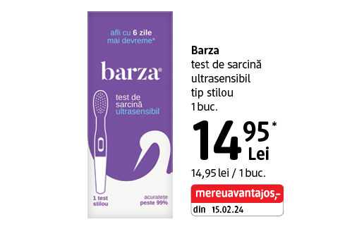 Barza test de sarcina