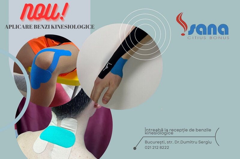 Ofertă Benzi kinesiologice - Centrul Medical Sana
