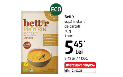 Bett'r supă instant de cartofi