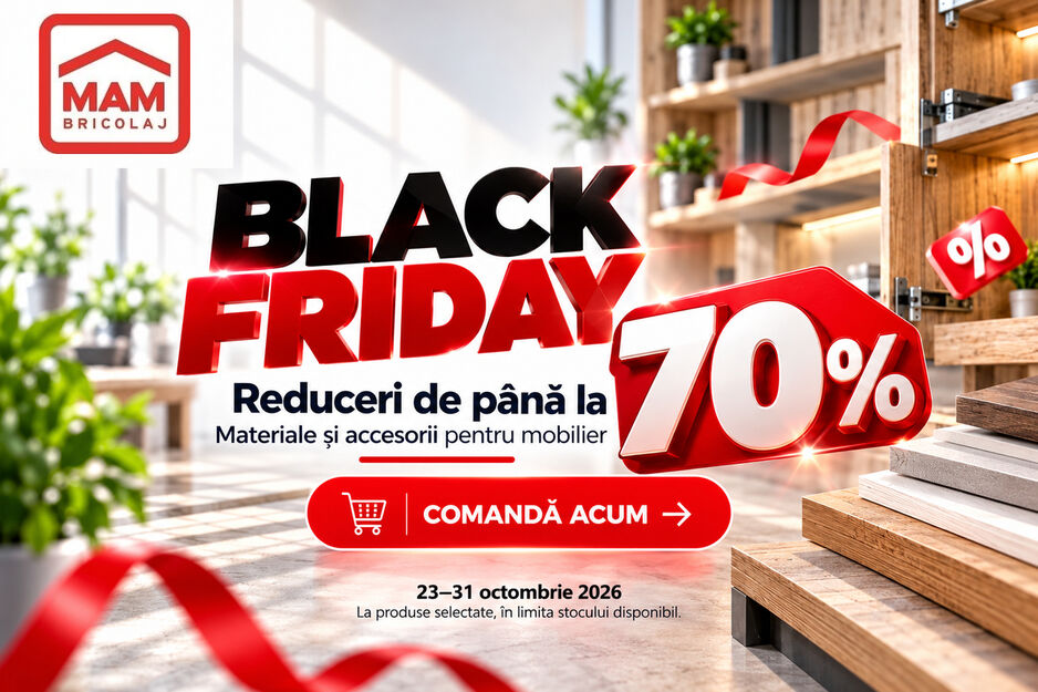 Black Friday – reduceri de până la 70%