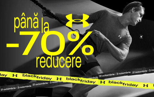 Black Friday a început la Under Armour!