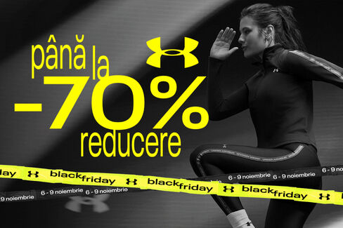 Black Friday continuă la Under Armour!