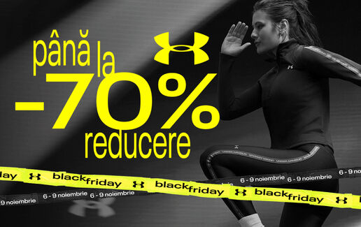 Black Friday continuă la Under Armour!
