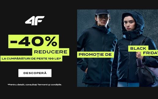 Black Friday la 4F