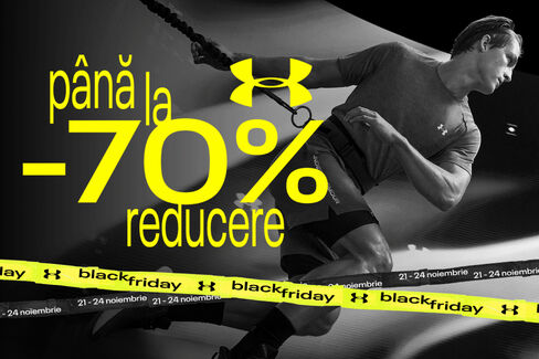 Black Friday la Under Armour se termină pe 24 noiembrie!