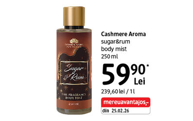 Body Mist Cashmere Aroma Sugar & Rum