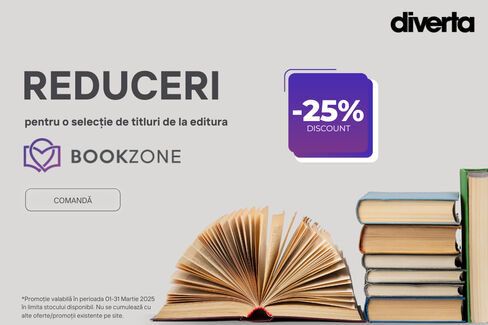 Bookzone – 25% reducere