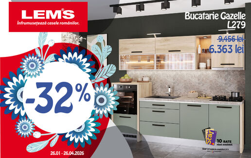 Bucataria Gazelle - reducere de - 32%