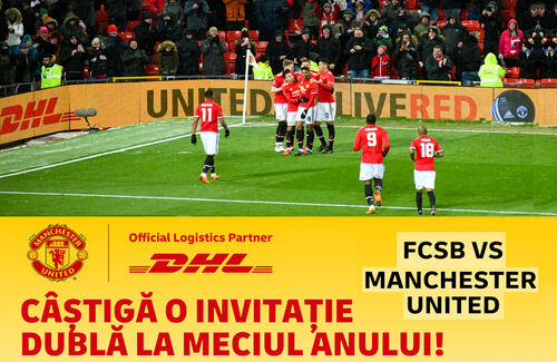 Câștigă o invitație la FCSB vs Manchester United