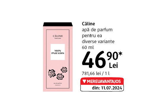 Câline apă de parfum