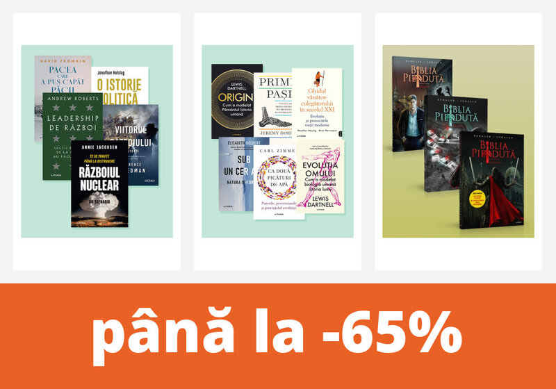 Ofertă Cărți: ficțiune, non-ficțiune și pachet - Editura Litera