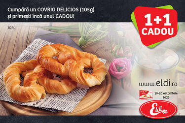 COVRIG DELICIOS 1+1 cadou!