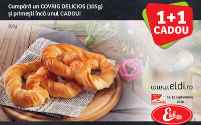 COVRIG DELICIOS 1+1 cadou!