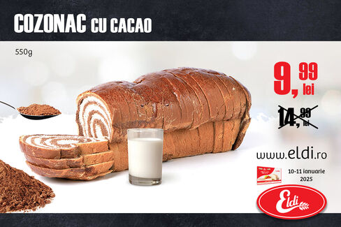 COZONAC CU CACAO - preț special