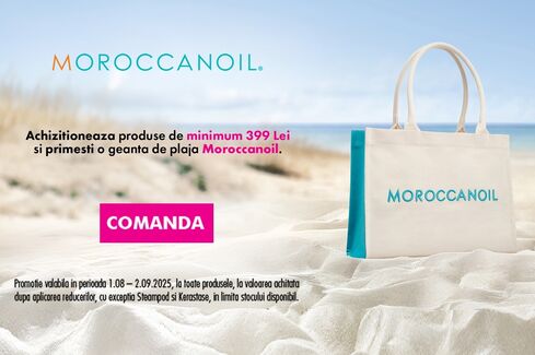 Cadou o geantă de plajă Moroccanoil