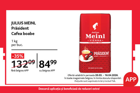 Cafea Julius Meinl Präsident