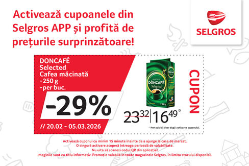 Cafea măcinată Doncafé