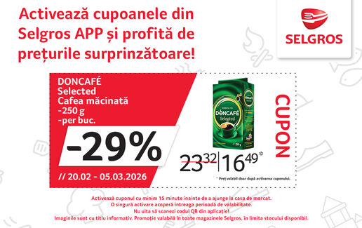 Cafea măcinată Doncafé