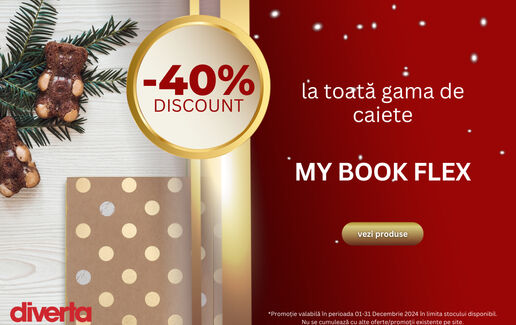 Caiete My book flex – 40% reducere