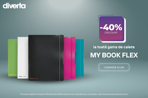 Caiete My book flex – 40% reducere