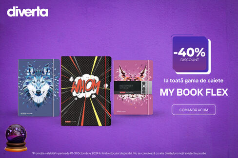 Caiete My book flex – 40% reducere