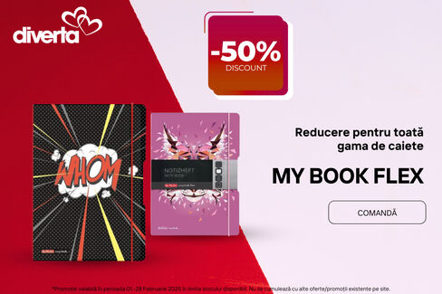 Caiete My book flex – 50% reducere