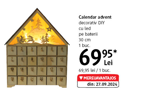 Calendar advent DIY