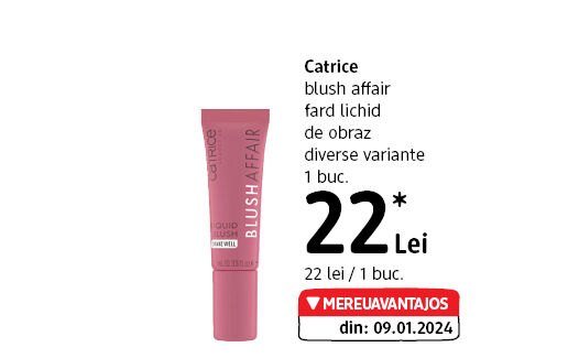 Catrice blush affair fard