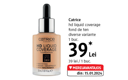 Catrice hd liquid coverage