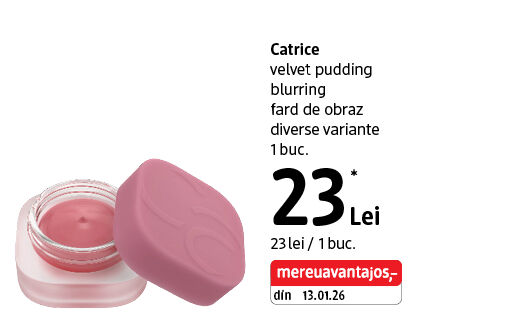 Catrice velvet pudding fard