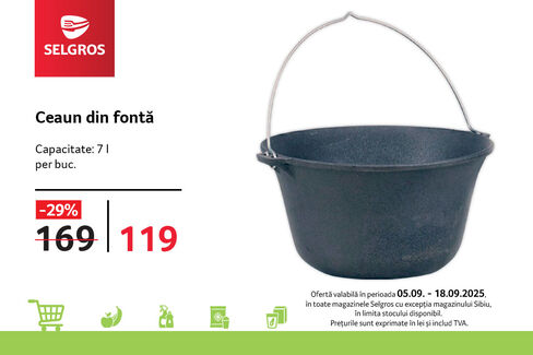 Ceaun din fontă