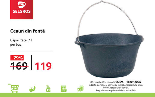 Ceaun din fontă