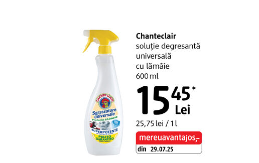 Chanteclair soluție degresantă