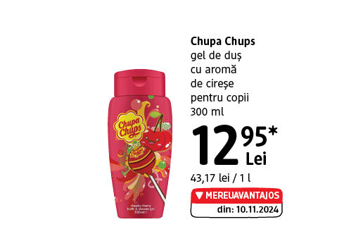 Chupa Chups gel de duș