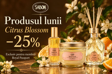 Citrus Blossom: 25% reducere cu Royal Passport