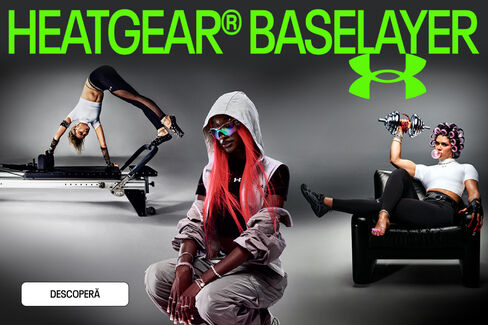 Colecția UA HeatGear Baselayer pentru femei