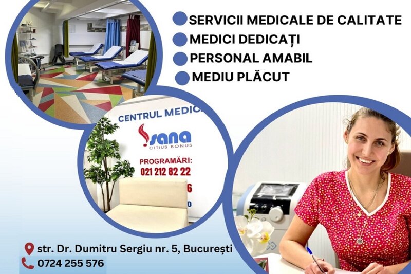 Ofertă Consultații gratuite prin CASMB - Centrul Medical Sana