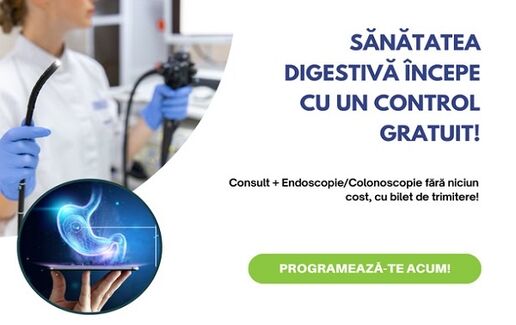 Consultatie gastroenterologie GRATUITĂ