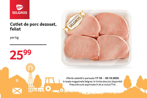 Cotlet de porc