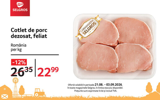 Cotlet de porc